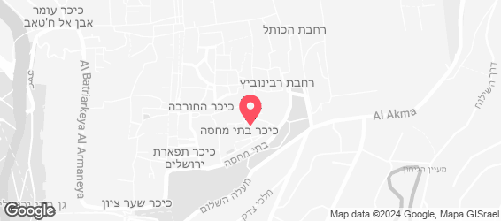 חומוס הרובע - מפה