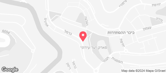 בר-קפה הירח - מפה