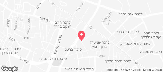 דודא לפיצה - מפה