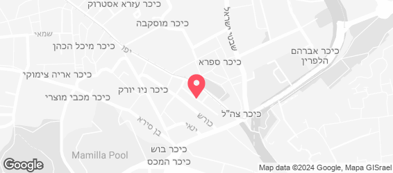 המזקקה - מפה