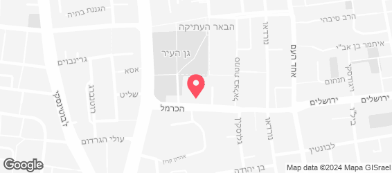 קפה לנדוור ראשון לציון – גן העיר - מפה