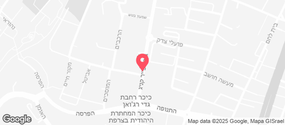 באגט הרכבת ירושלים - מפה