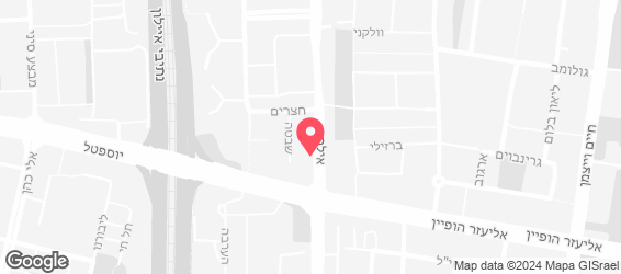 חומוס פרג'י חולון - מפה