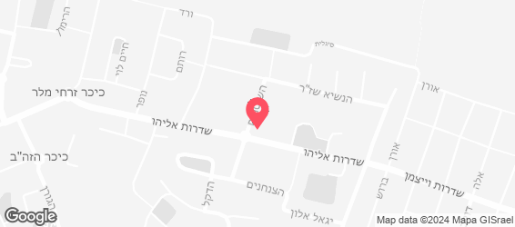 חנו'ס פיצה - מפה