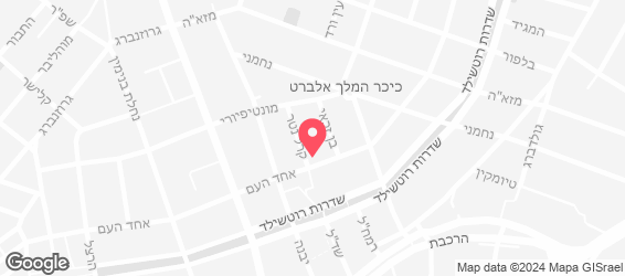 החומוס של טחינה - מפה