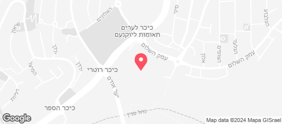 המדרחוב יקנעם עילית - מפה