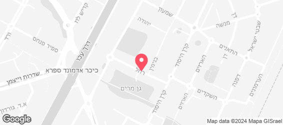 לי ולך העוגות של לילך - מפה