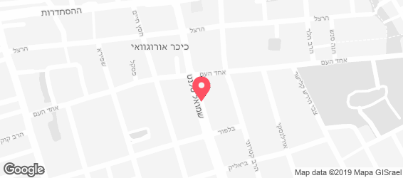 אל צאפו פתח תקווה - מפה