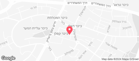 מזליקה - מפה