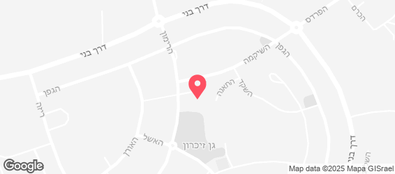 פיצה בית העם גדרות - מפה