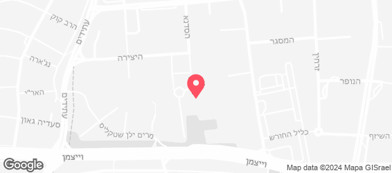 לאנץ' בוקס בורגר רעננה - מפה