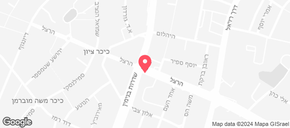 מסעדת הכפר - מפה