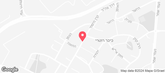 בוטיק בורגר באר יעקב - מפה