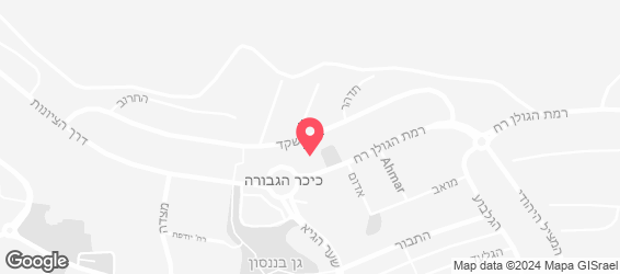 פיצה בתי - מפה