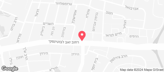 חומוס אקספרס - מפה