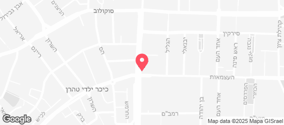 אינג'ירה הרצליה - מפה