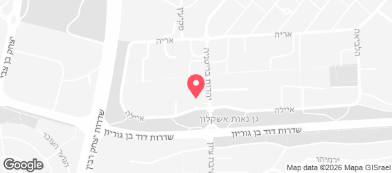 מאפיית אורן משי-אשקלון נאות - מפה