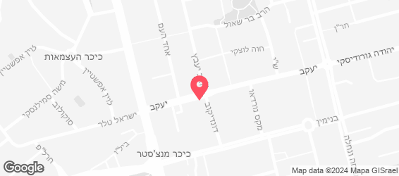 עוגות דה לה פה רחובות - מפה