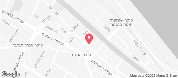 פת שטינבך מאפיה חשמלית חיפה - מפה