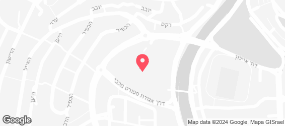 גולדה קניון מלחה ירושלים - מפה