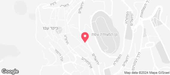 שווארמה בארכה בצפת - מפה