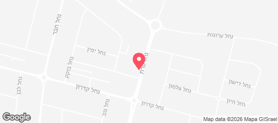 אורן משי באר שבע הפארק - מפה