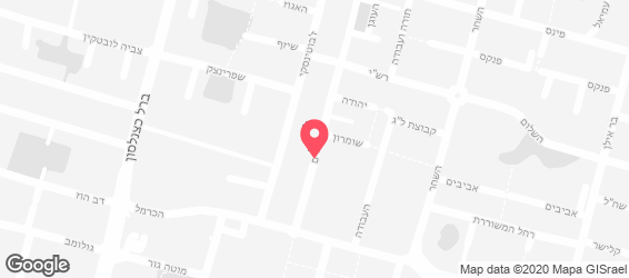 קוניליו ביאנקו פיצה בוטיק נאפוליטנית בטאבון - מפה