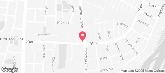 מאור הפיצה - מפה