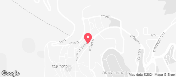 אבו חמסה חומוסיה - מפה