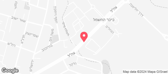 מסעדת ולנטין - מפה