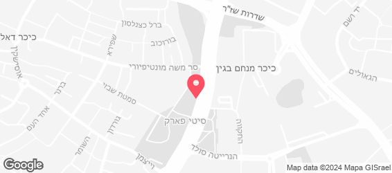 הפלאפל ושווארמה הירוק סניף שדרות רגר - מפה