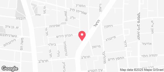 חומוסיה אבו גורג - מפה