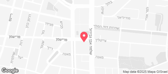 שמחה וששון-אוכל רחוב תל אביבי - מפה