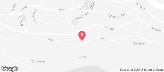 הג'חנון של מורן - מפה