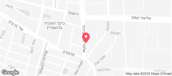 פיצריה רודלו - מפה