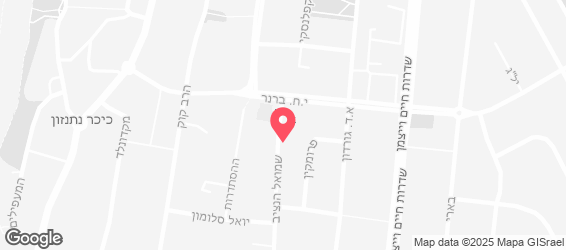 פיצה רוז - מפה