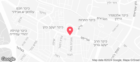 חנה ופנינה-מחנה יהודה - מפה