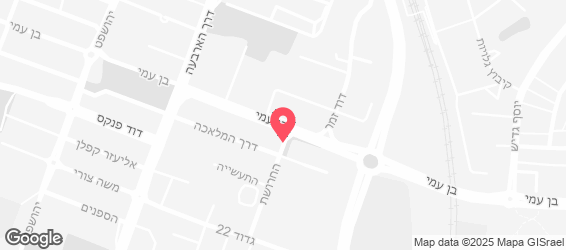 מסעדת הדודים - מפה