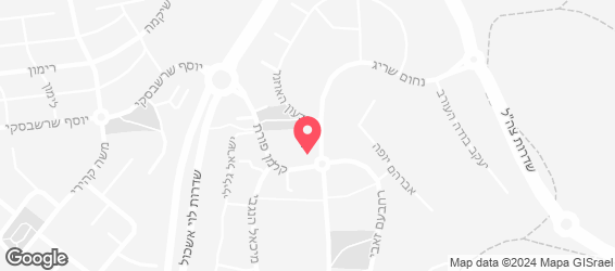 אמן  הפיצה - מפה