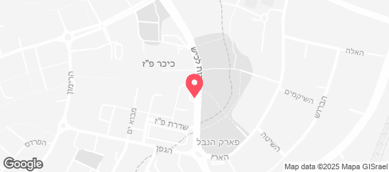 בורגר סטיישן קריית גת - מפה