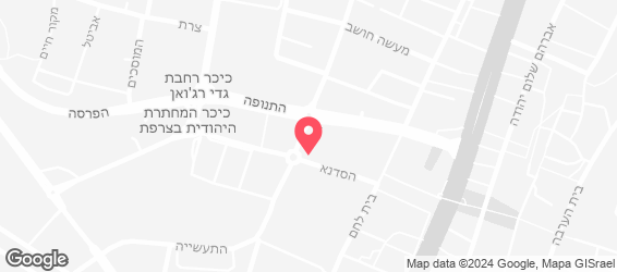 כנאפה עיר דוד - מפה