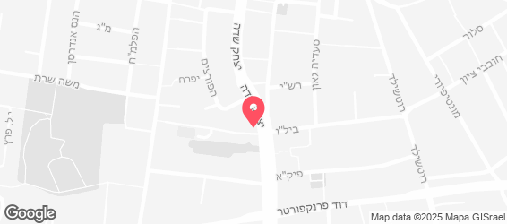 מפגש רפאלוס - מפה