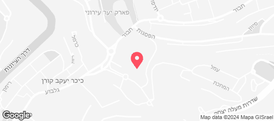 נגיסה נוף הגליל - מפה