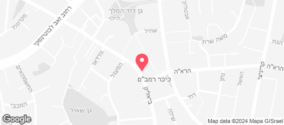 קאסה דל פפה רמת גן - מפה