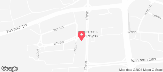 חומוס אבו ריי - מפה