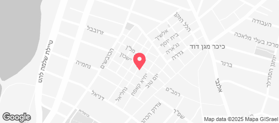 גולדה - הגלידה בכרם - מפה