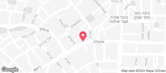 בוטיק הסביח והשניצל - מפה