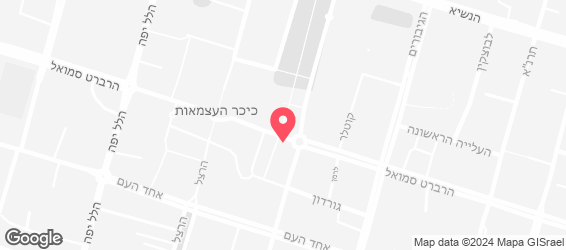 מאפיית האופים סניף השוק חדרה - מפה