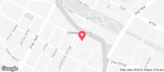 בורקס באבא עפולה - מפה