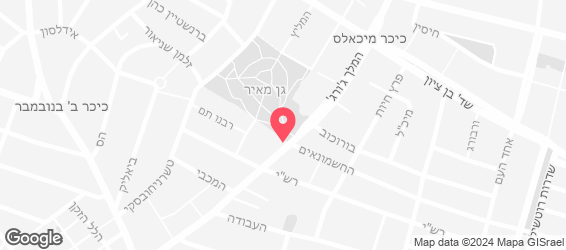 קולומבוס ישראל - מפה